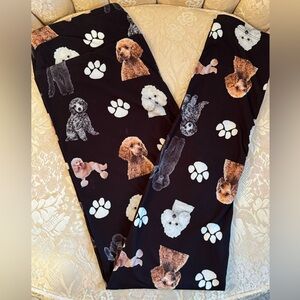 Poodle Leggings NWT Free Shipping